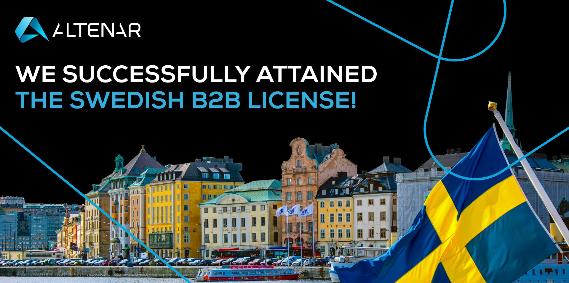 Altenar Attains Swedish Licence To Provide B2B Betting Services To The Region 