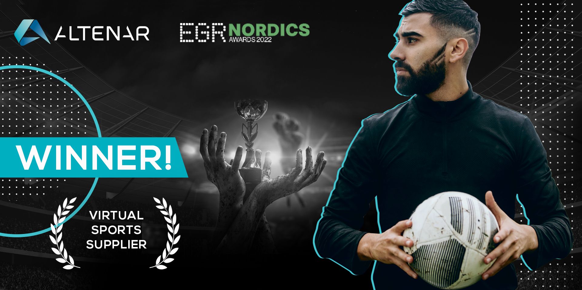 Altenar has been awarded the 2022 winner position for Virtual Sports Supplier