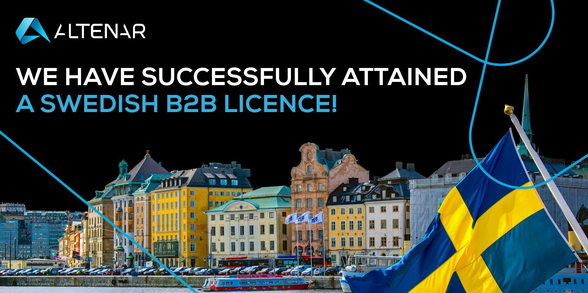 Altenar Attains Swedish License To Provide B2B Betting Services To The Region 