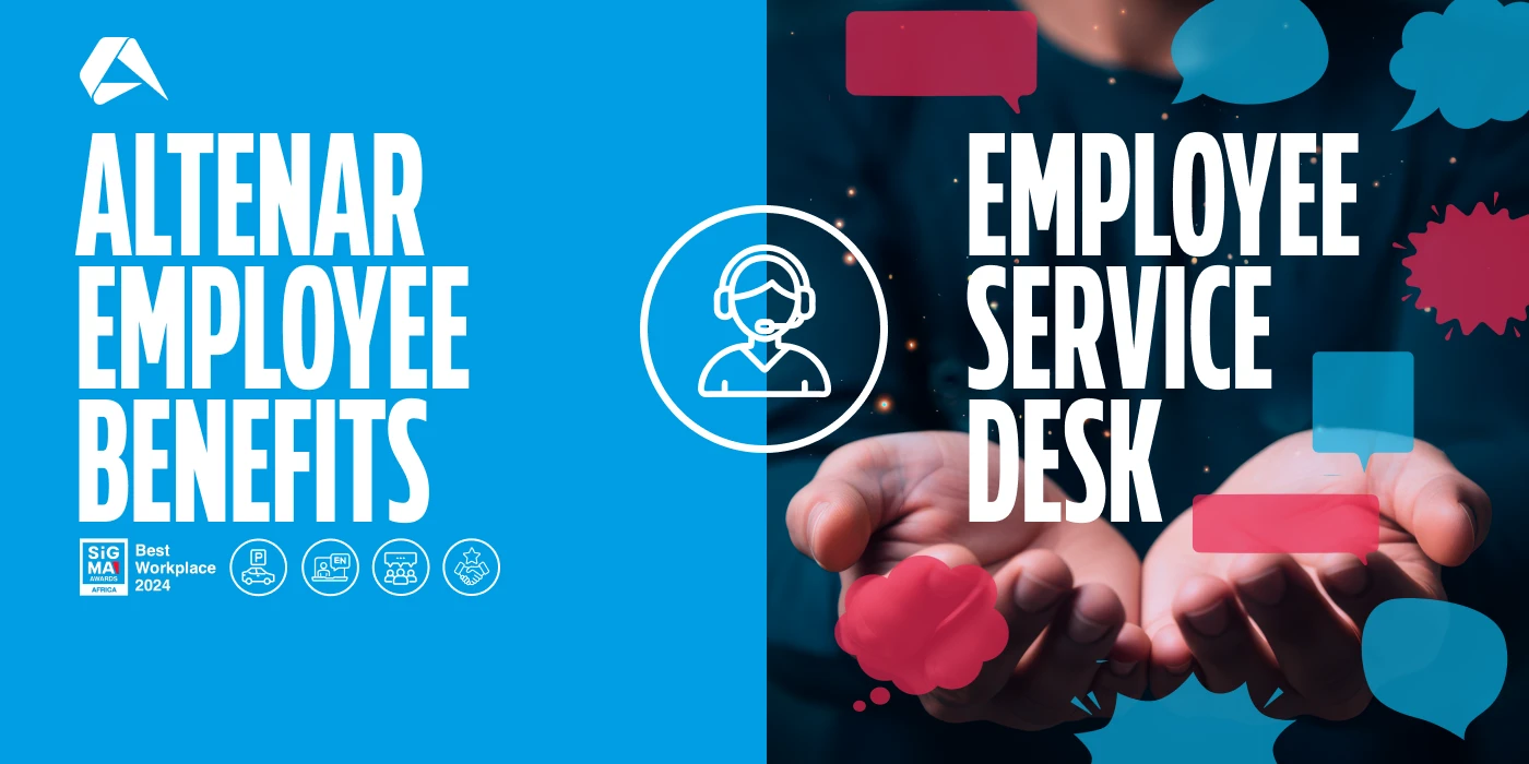 Benefits Of Working With Us: Employee Service Desk