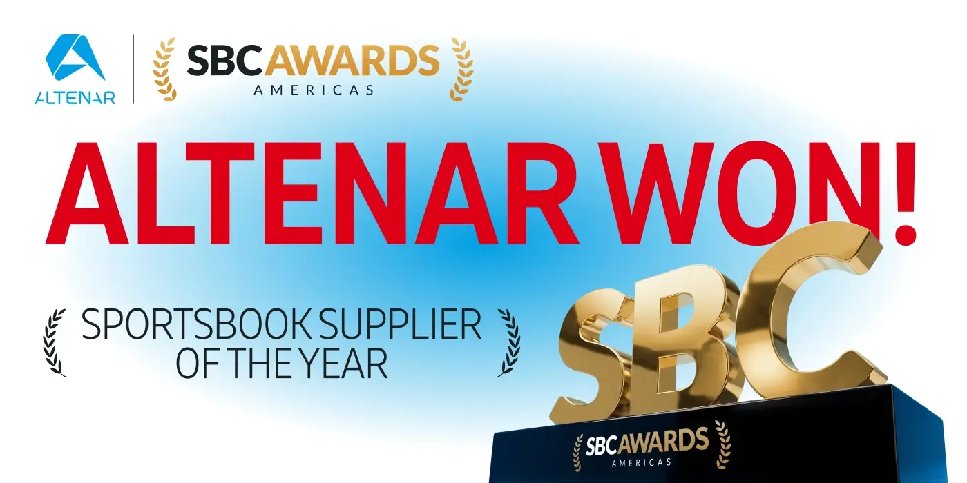 Altenar Named Sportsbook Supplier of the Year at SBC Americas Awards 2026