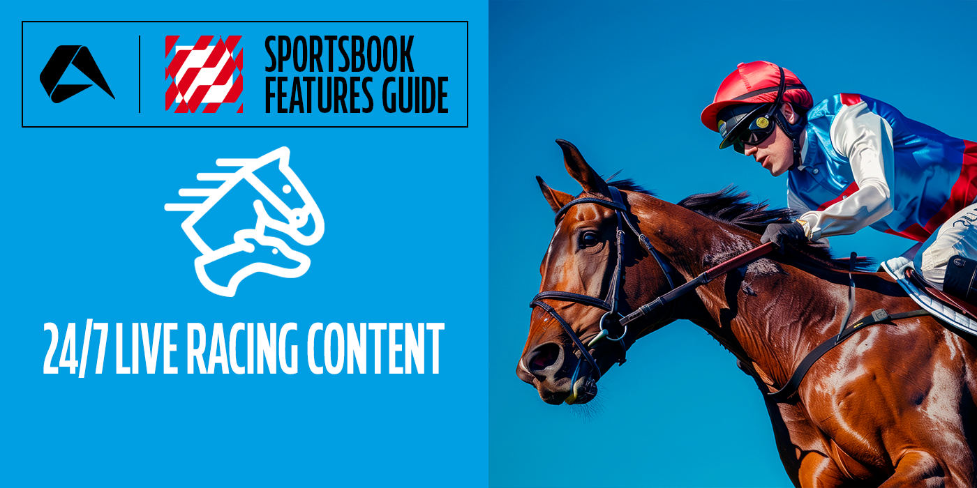 Guide des Produits Altenar : Contenu Live Racing 24h/24-7j/7