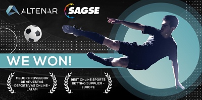 Altenar has won the Raking SAGSE's 2021 award