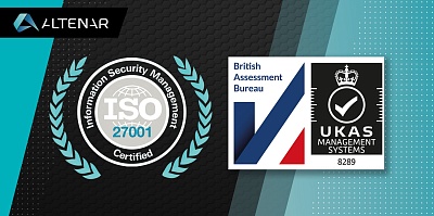 Sports Betting Provider, Altenar, Successfully Achieves ISO27001 Certification Ahead Of Eagerly Awaited UK-Based Expo, ICE