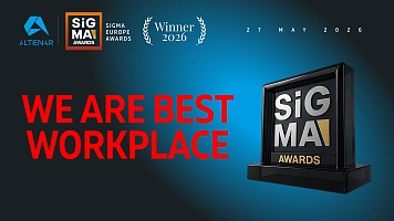 Altenar wint de beste werkplek bij SiGMA Europe Awards