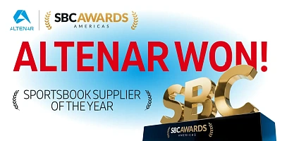 Altenar Named Sportsbook Supplier of the Year at SBC Americas Awards 2026