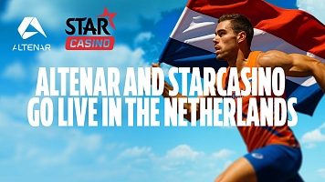 Altenar and Starcasino go live in the Netherlands