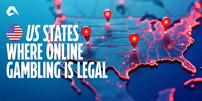 Amerikaanse Staten waar online kansspelen legaal zijn in 2025
